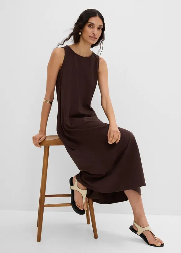 Jerseykleid aus reiner Baumwolle, bonprix