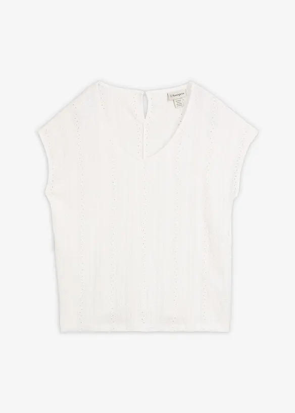 T-shirt ajour&eacute;, bonprix