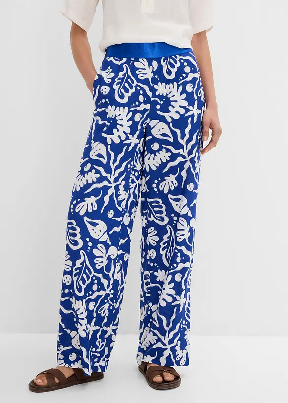 Marlenehose aus softer Viskose, bonprix