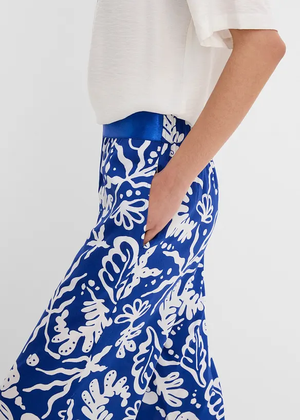Marlenehose aus softer Viskose, bonprix