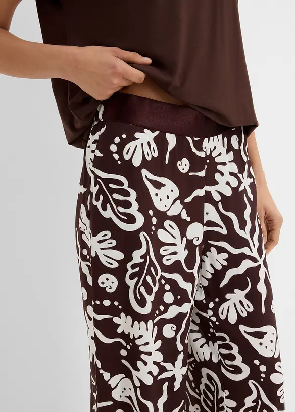 Marlenehose aus softer Viskose, bonprix