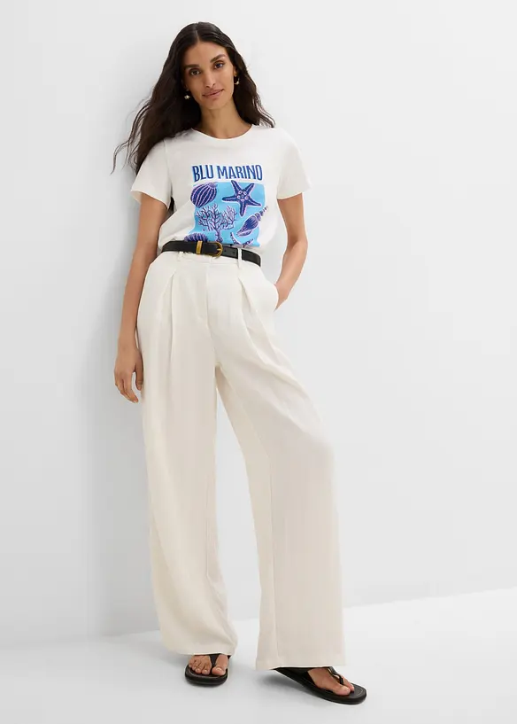T-Shirt aus reiner Bio-Baumwolle, bonprix