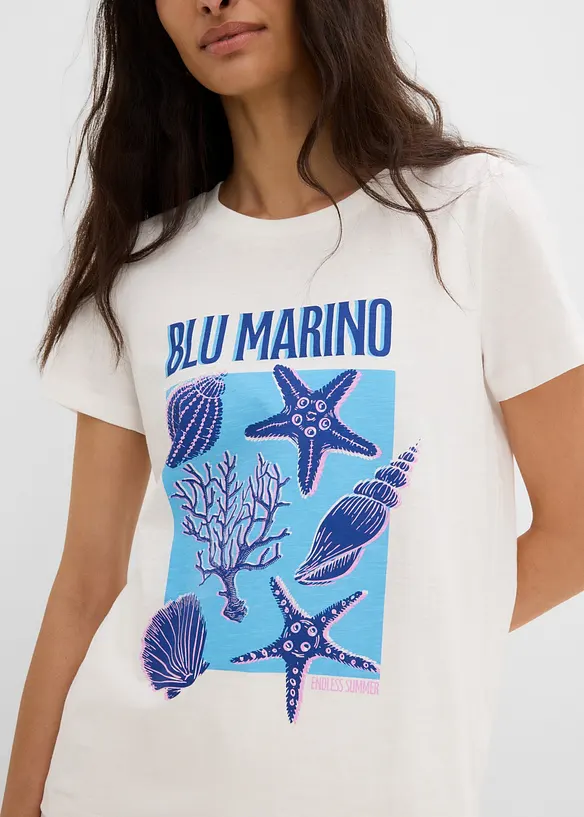 T-Shirt aus reiner Bio-Baumwolle, bonprix