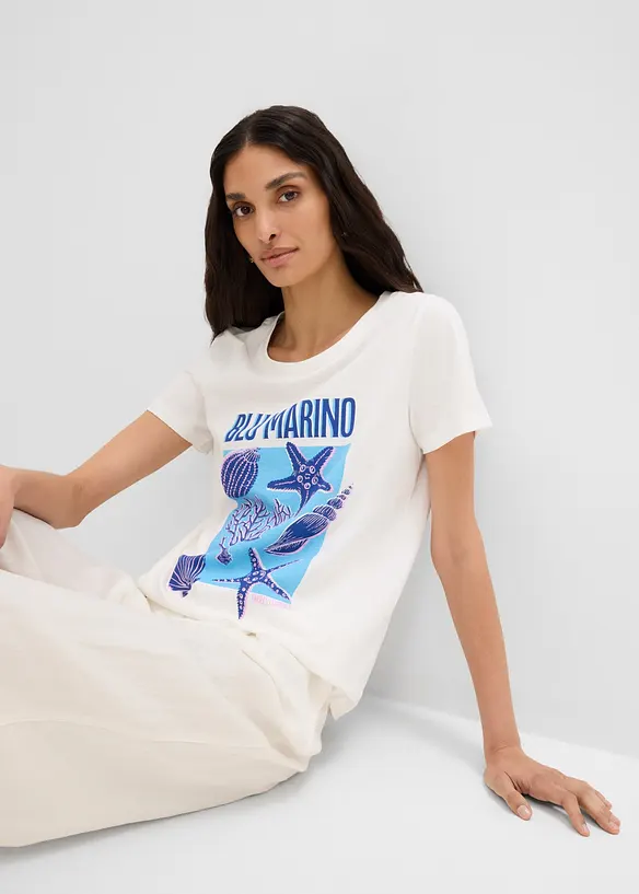T-Shirt aus reiner Bio-Baumwolle, bonprix