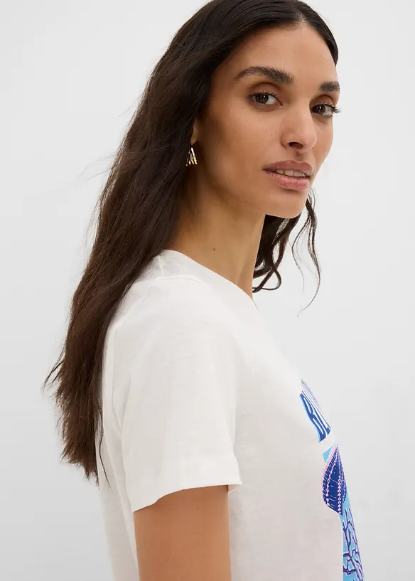 T-Shirt aus reiner Bio-Baumwolle, bonprix