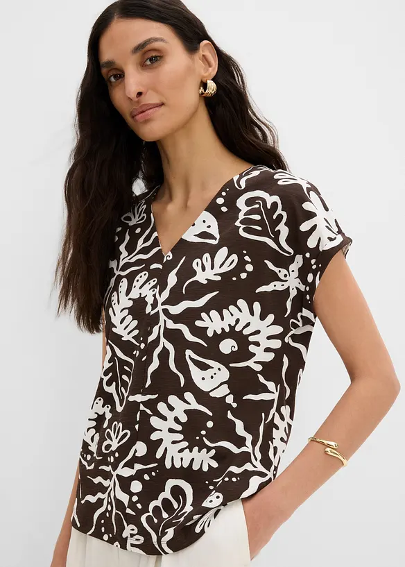 T-Shirt aus reiner Bio-Baumwolle, bonprix