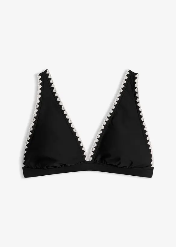 Bikinioberteil mit Stickerei, bonprix