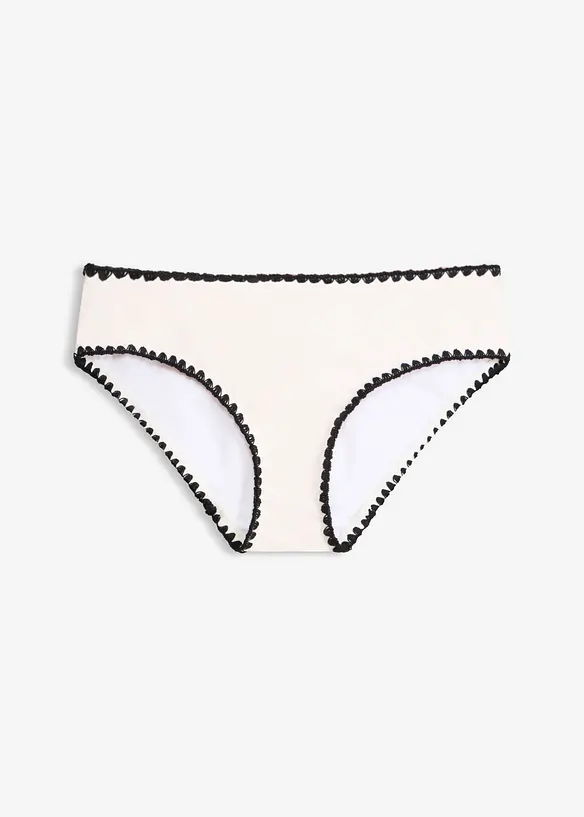 Bikinihose mit Stickerei, bonprix