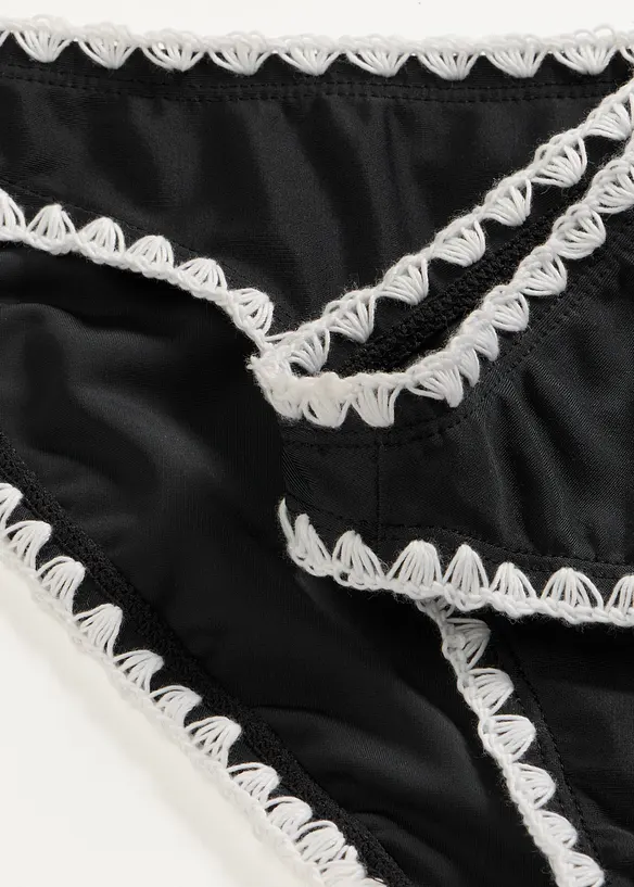 Bikinihose mit Stickerei, bonprix