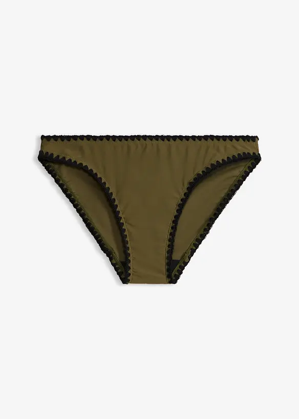 Bikinihose mit Stickerei, bonprix