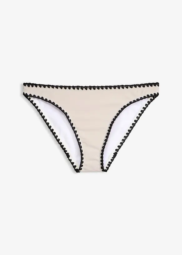 Bikinihose mit Stickerei, bonprix