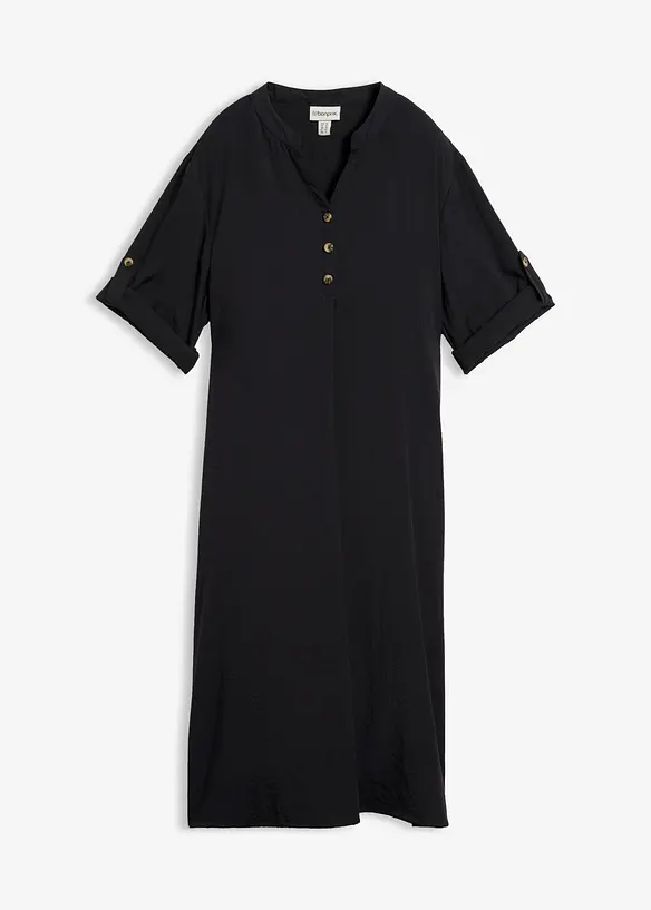 Midikleid aus Viskose-Mix, bonprix