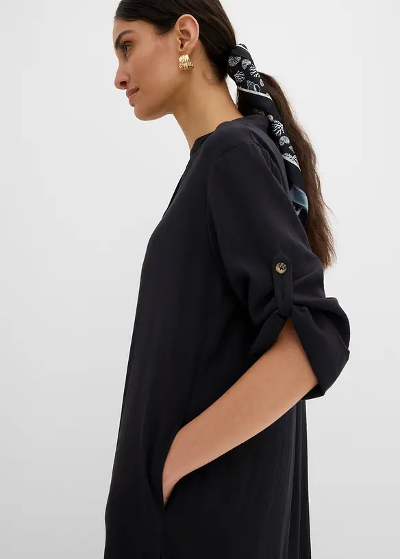 Midikleid aus Viskose-Mix, bonprix