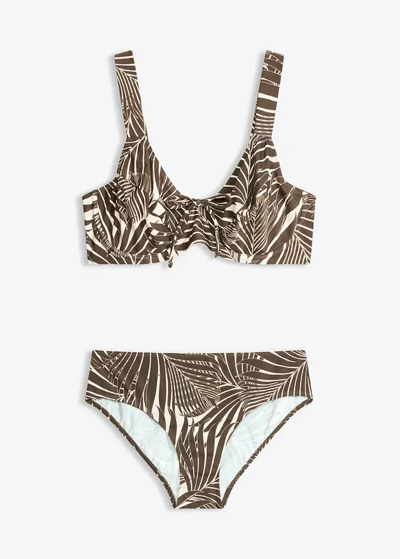 Bikini minimiseur &agrave; bretelles rembourr&eacute;es (ens. 2 pces), bonprix