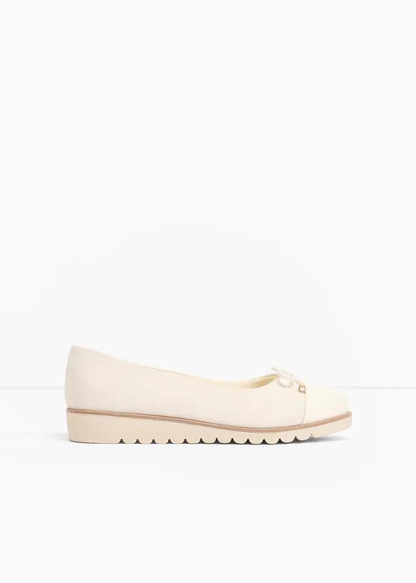 Ballerines &agrave; premi&egrave;re rembourr&eacute;e, bonprix