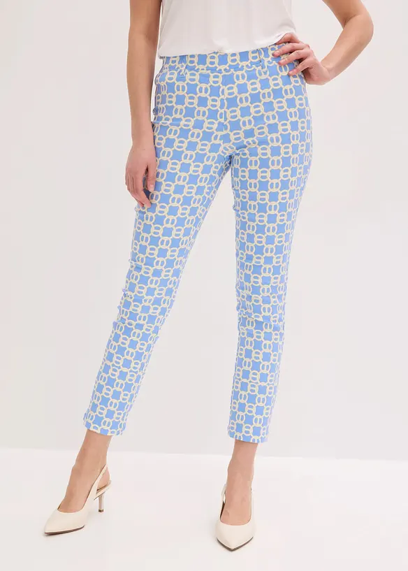 Pantalon 7/8 en bengaline extensible, bonprix