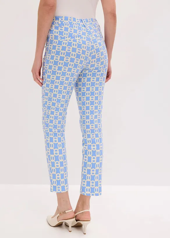 Pantalon 7/8 en bengaline extensible, bonprix