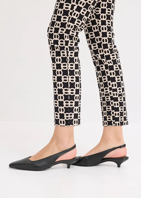 Pantalon 7/8 en bengaline extensible, bonprix