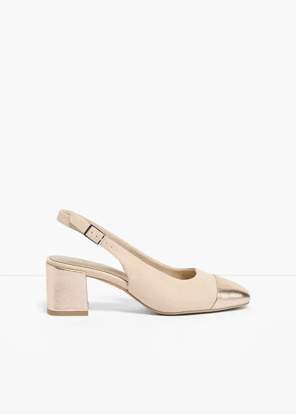 Marco Tozzi Slingpumps mit Blockabsatz, Marco Tozzi