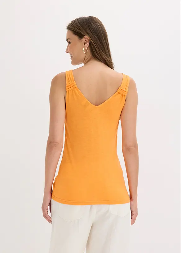 Jersey-Top aus reiner Viskose, bonprix