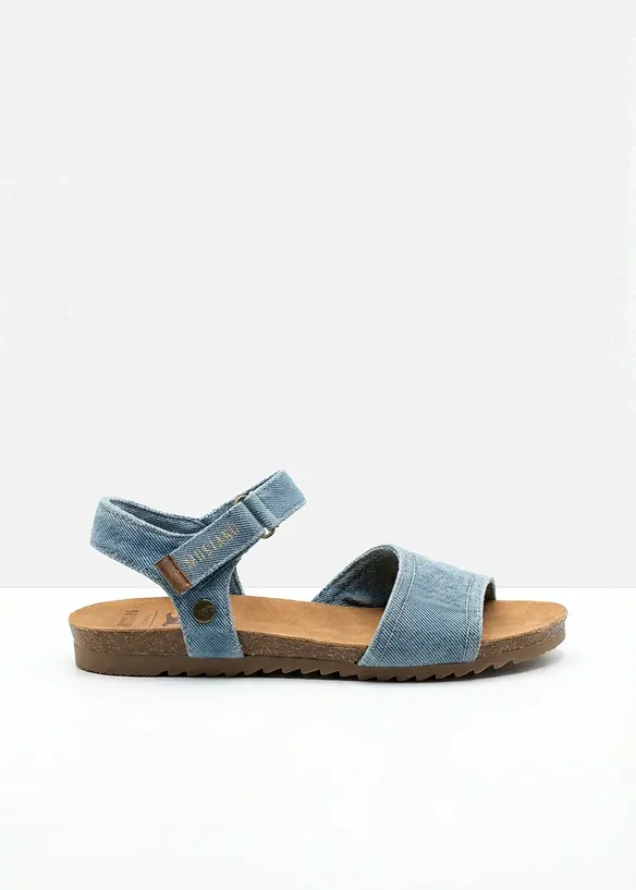 Sandales Mustang effet denim, Mustang