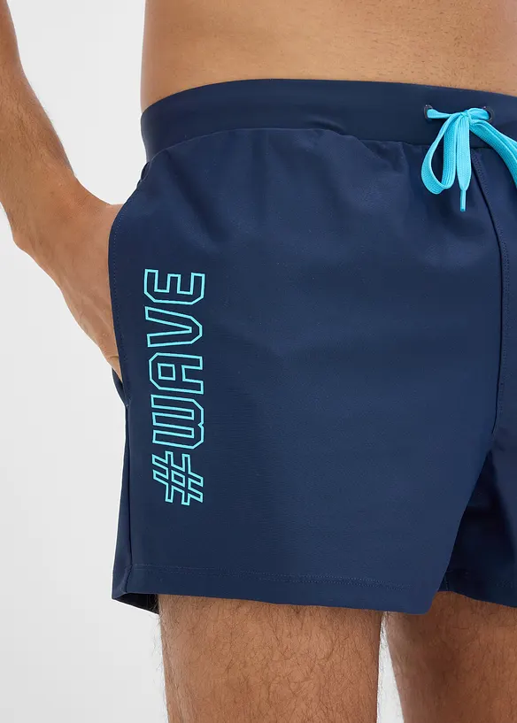 Badeshorts aus elastischem Material, bonprix