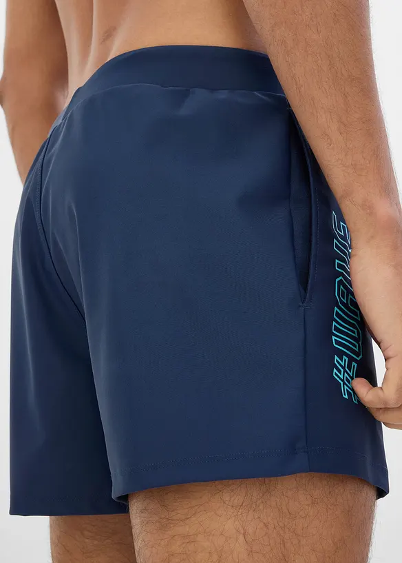 Badeshorts aus elastischem Material, bonprix