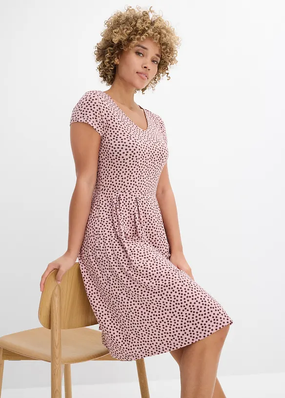 Robe en jersey viscose, bonprix