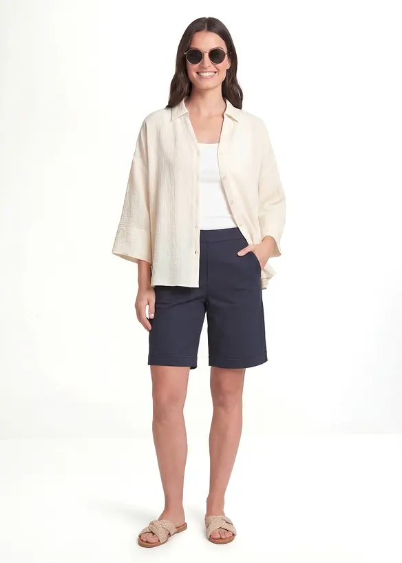 Bermuda en coton extensible, bonprix