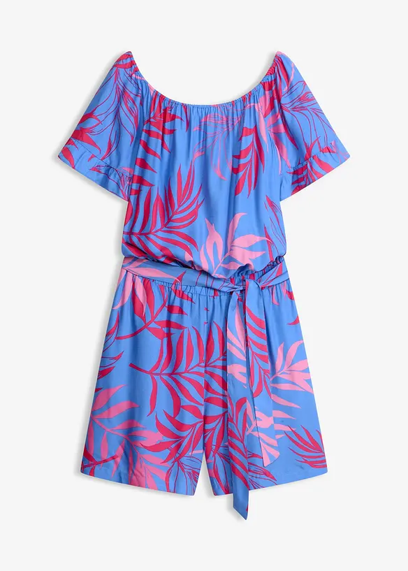 Combishort &agrave; encolure Bardot, bonprix