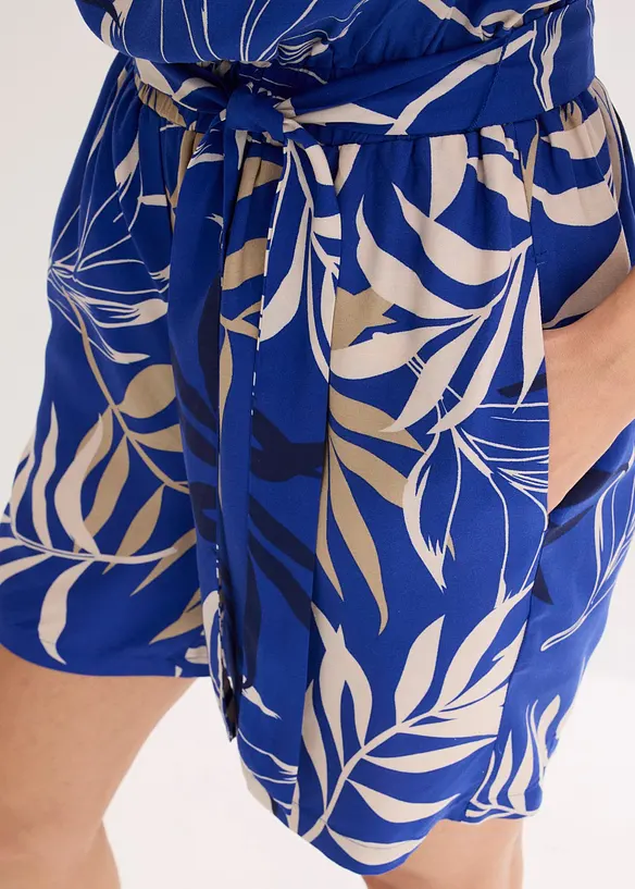 Combishort &agrave; encolure Bardot, bonprix