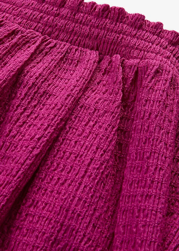 Robe en jersey cr&ecirc;pe textur&eacute;, bonprix