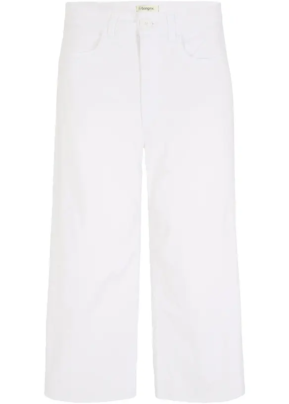 Jean large 7/8 extensible, bonprix