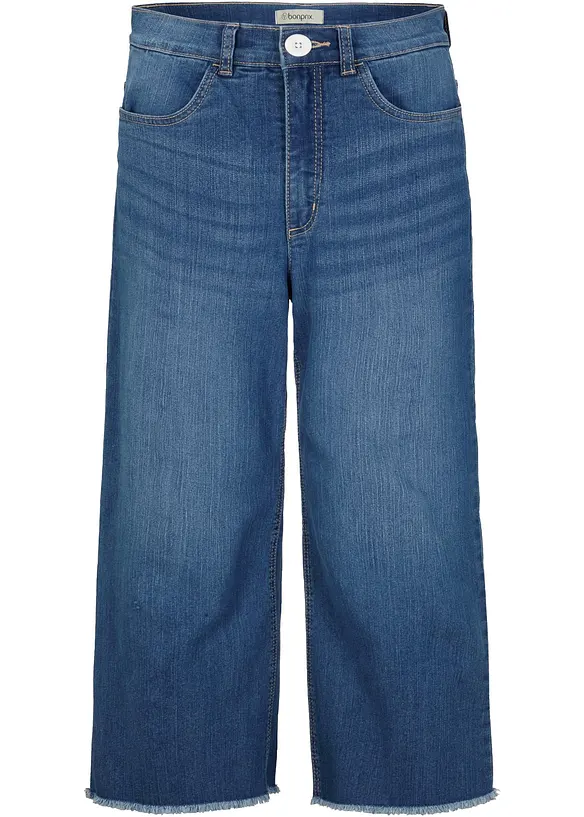 Jean large 7/8 extensible, bonprix