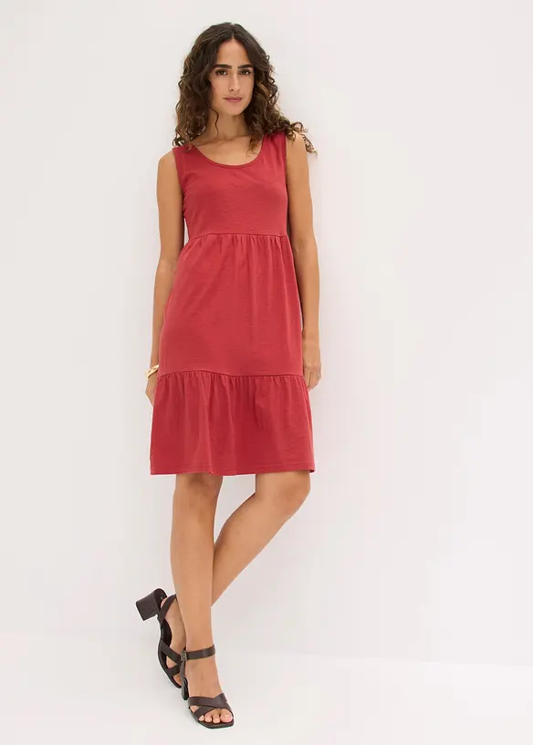 Jerseykleid aus reiner Baumwolle, bonprix