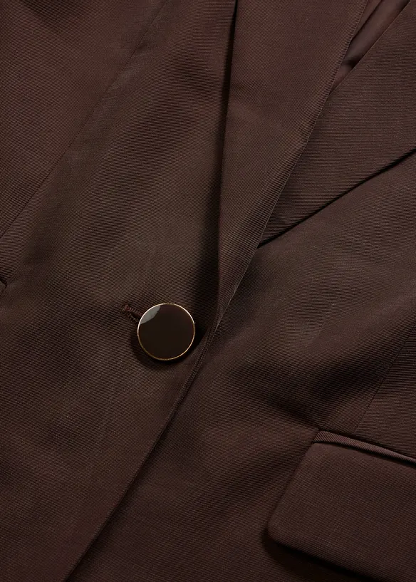 Blazer manches 3/4 ample en viscose, bonprix