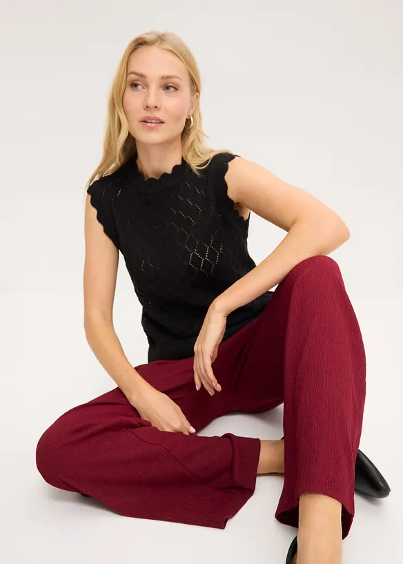 Pantalon en jersey, bonprix