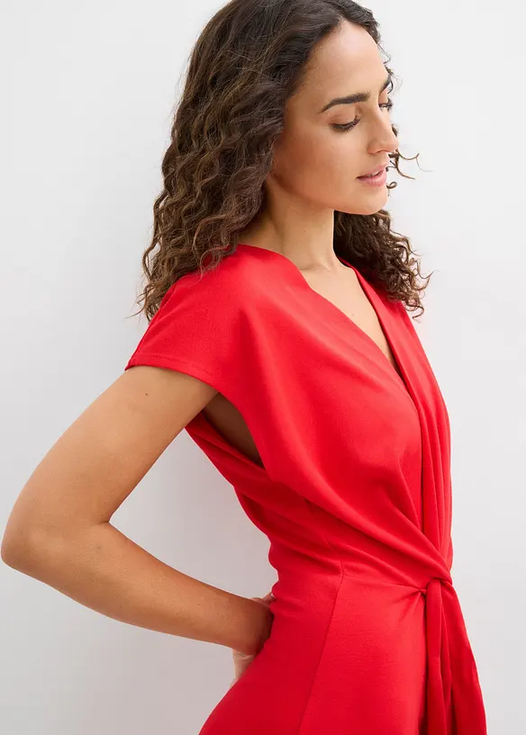 Robe midi en Punto di Roma, bonprix