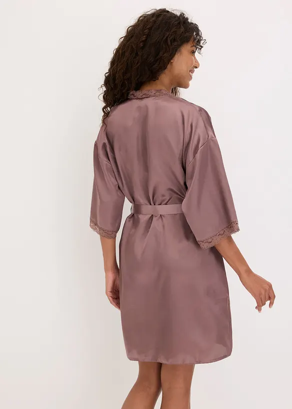 Kimono en satin, bonprix