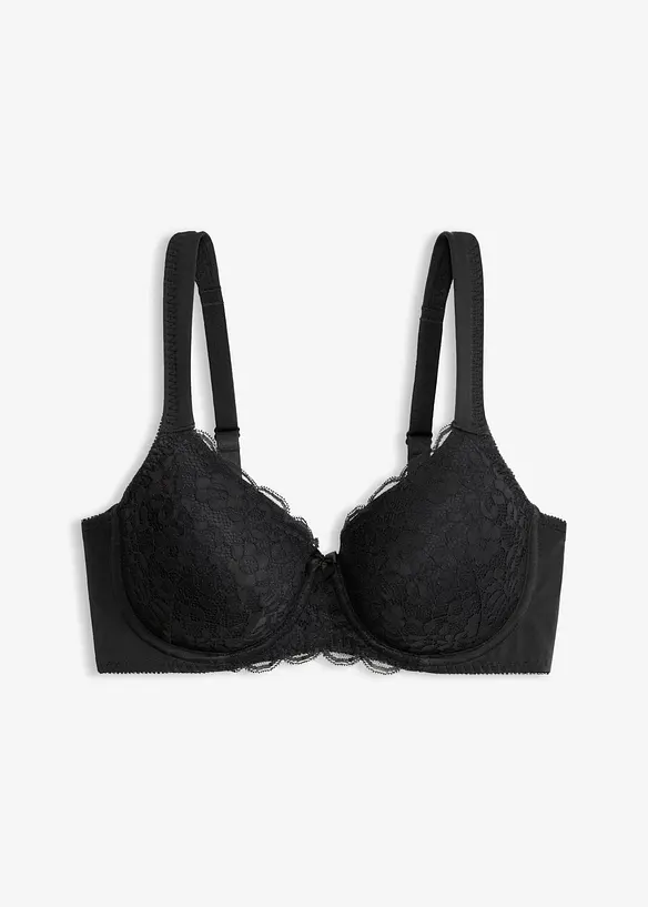 Soutien-gorge &agrave; coques et bretelles rembourr&eacute;es, bonprix