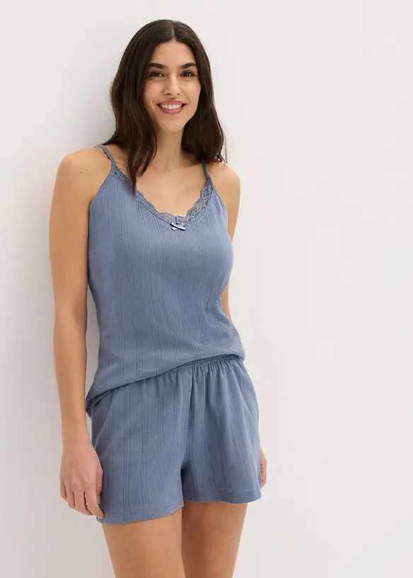 Shorty aus Pointelle-Jersey, bonprix