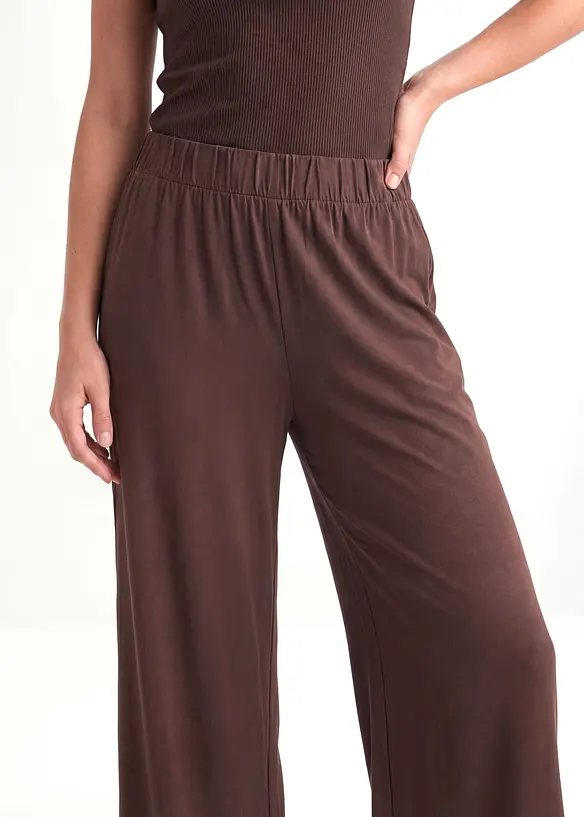 Pantalon en jersey viscose, bonprix