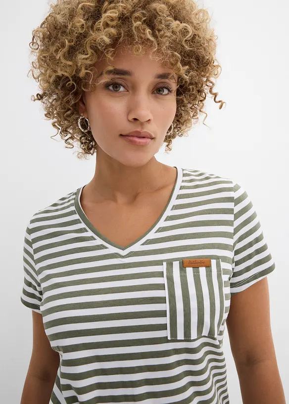 T-shirt ray&eacute;, bonprix
