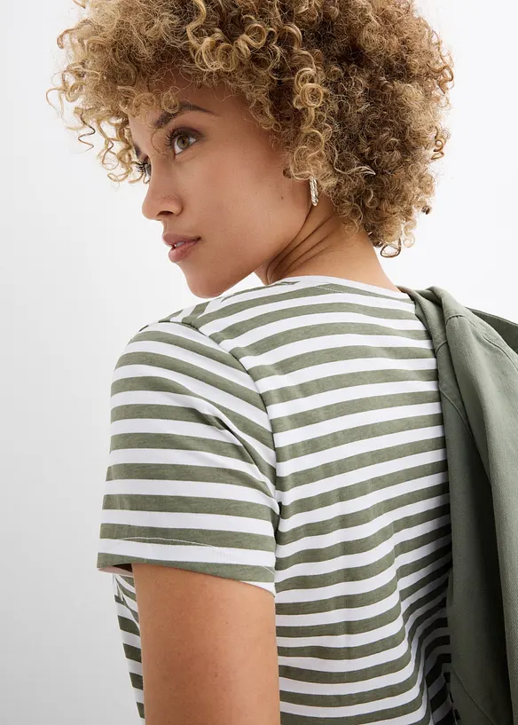 T-shirt ray&eacute;, bonprix