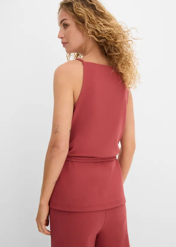 Top en maille piqu&eacute;e, bonprix