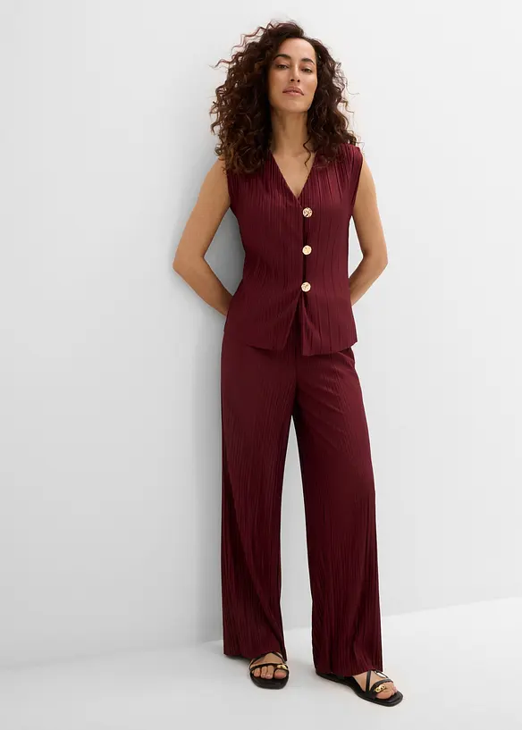 Top mit Plissee, bonprix