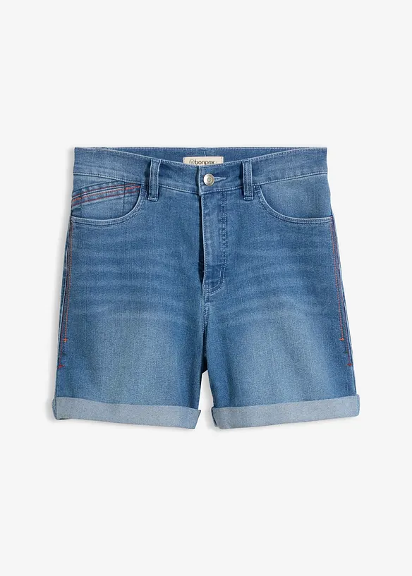 Short en jean, taille mi-haute, bonprix