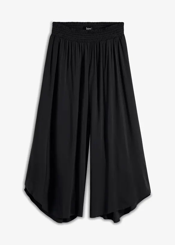 Jupe-culotte longueur mollet en viscose douce, bonprix