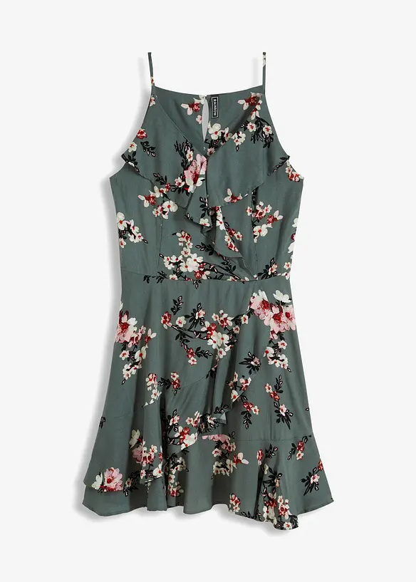 Tr&auml;gerkleid aus reiner Viskose, bonprix