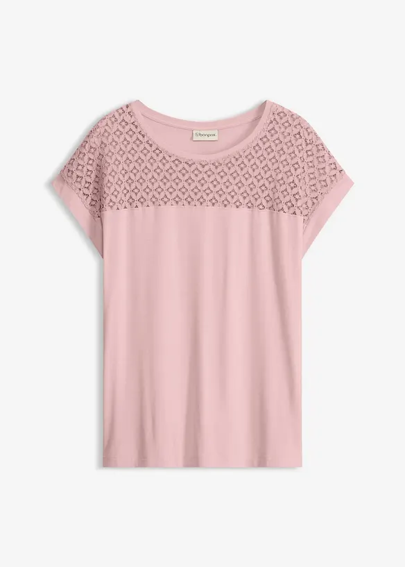 T-shirt doux en viscose extensible, bonprix